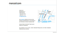 Tablet Screenshot of menzel.com